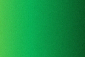 Grainy Textured Green Background. Grain Texture Noise Background In Subtle Green Gradient For Wallpapers, Web, Banner, Print, Etc.