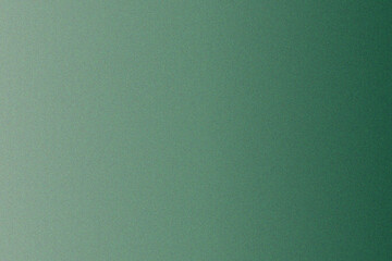 Grainy Textured Green Background. Grain Texture Noise Background In Subtle Green Gradient For Wallpapers, Web, Banner, Print, Etc.