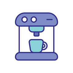 Coffee Machine icon vector