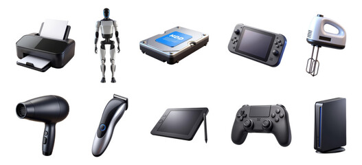 Mixed Electronics and Gadgets Icon Pack