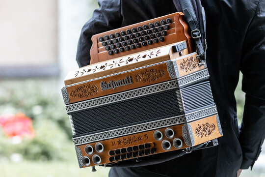 Klagenfurt, Austria: Schmidt accordion, 