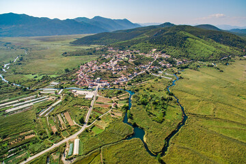 Historic village of Vid near Metkovic in Neretva Valley, Croatia