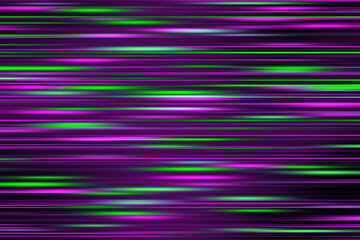 Purple green motion speed light blur abstract background