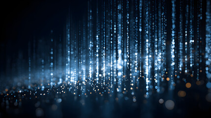 Digital Rain Data Stream