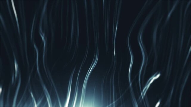 Seamless 3D animation of dense fluid smoke steam rising endlessly with blue tone. It's perfect for use as a background for presentations, cinematic trailer, vlogs.                              
