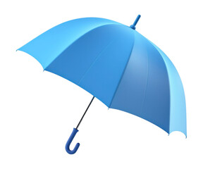 PNG Blue umbrella white background protection sheltering.