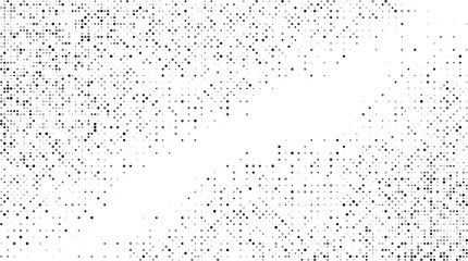 Abstract geometric background with a chaotic pattern of brown digital pixels. Modern vector illustration with a coffee colored mosaic dot texture