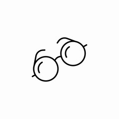 reading glasses icon sign vector