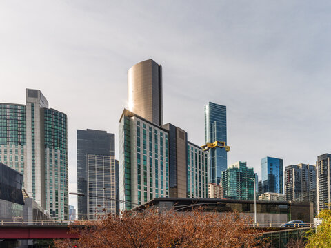 Modern South Melbourne Skyline