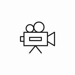 film tape icon sign vector