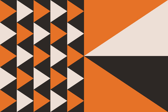 Design with abstract triangles