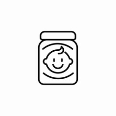 toddler products icon sign vector