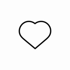 heart caring icon sign vector