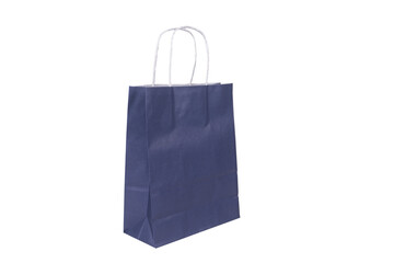 paper bag isolated on white background