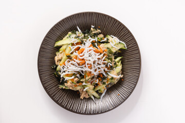 海鮮サラダ（しらす　とびこ　ツナ　わかめ）