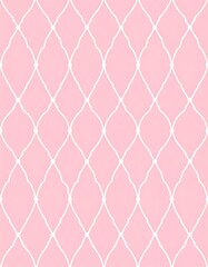 Fototapeta premium Pink diamond lattice pattern