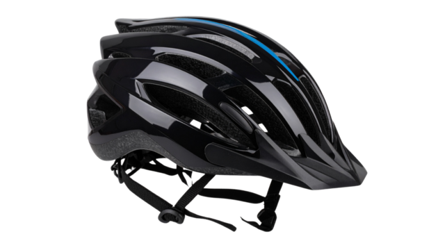 Cyclist Helmet PNG, Realistic Bicycle Safety Gear, Transparent Background, Sports and Outdoor Equipment