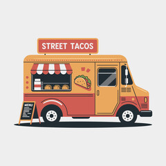 Street Taco Truck Serving Fresh Tacos