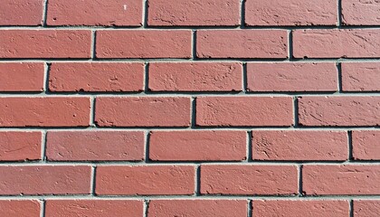Obraz premium Red brick wall texture background