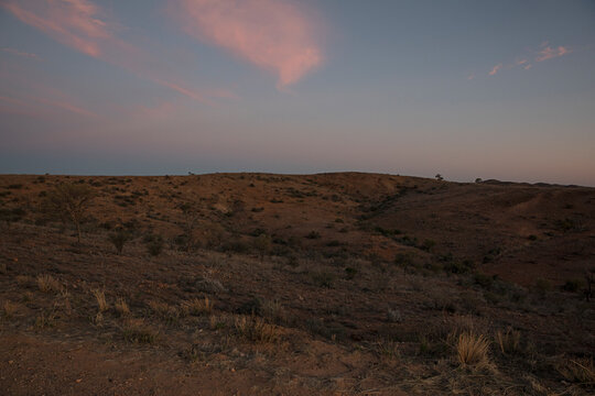 Dusk at Mundi Mundi Lookout