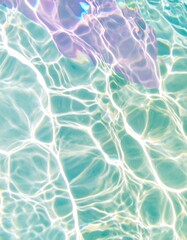 Abstract pastel rippled water