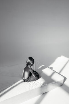 Loneliness in a Sunlit Room During Quiet Moments