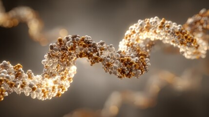 A glowing double helix of calcium and vitamin D against a bone-textured backdrop, illustrating nutritional synergy.