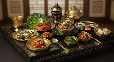 "Hanjungsik Korean Royal Cuisine Experience"