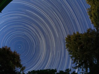 Star trails
