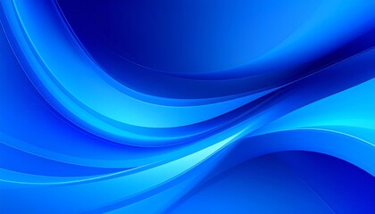 Obraz premium Abstract blue curves background