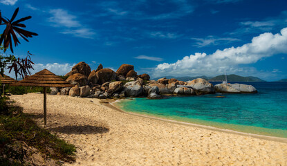The Baths, a beautiful, rocky beach in Virgin Gorda