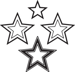 Obraz premium Stars Graphic Design