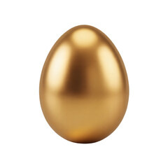 Shining golden egg glistening with luxurious highlights perfect for wealth, success, and prosperity concepts