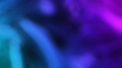 Gradient colored silk fabric abstract background. Elegant and soft material with wavy folds and a smooth texture. Copy space