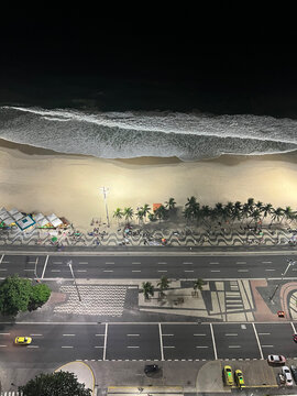 Ipanema Beach Night View from Above

Description: