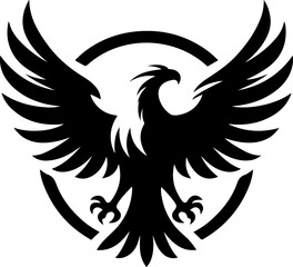 sketch vector illustration image design icon logo symbol animal eagle abstract modern classic vintage as a symbol of strength