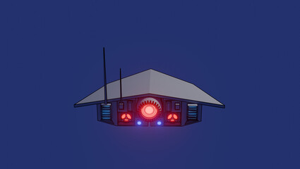Sci-fi surveillance drone