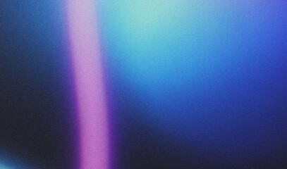 Purple blue grainy gradient background noise texture wide banner header poster design copy space