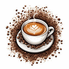 Coffe Logo Design Very Cool