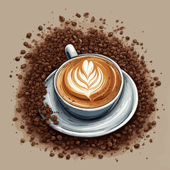 Coffe Logo Design Very Cool