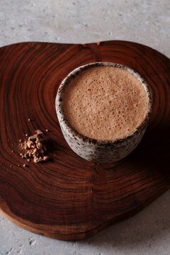 Morning ritual cacao drink