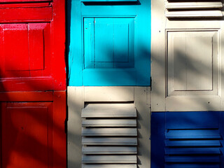 wooden window