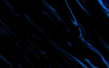 Marble rock texture blue ink pattern liquid swirl paint black dark that is Illustration background for do ceramic counter tile white that is abstract waves skin wall luxurious art ideas concept.