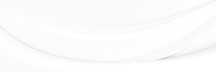 White gray satin texture that is white silver fabric silk panorama background with beautiful soft blur pattern natural.