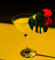 glass of cocktail