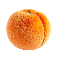 Single peach against dark background