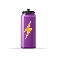 One sport bottle mockup
2
