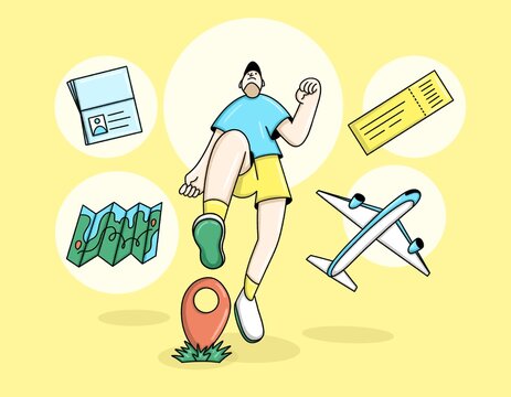 Excited to travel.
