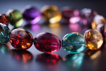 Handmade polished gemstone jewelry from nature