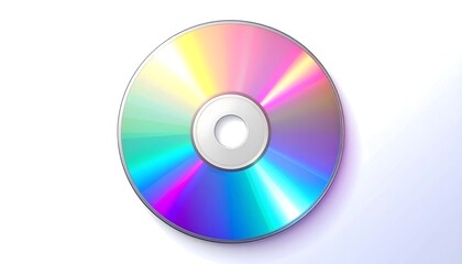 Colorful CD graphic